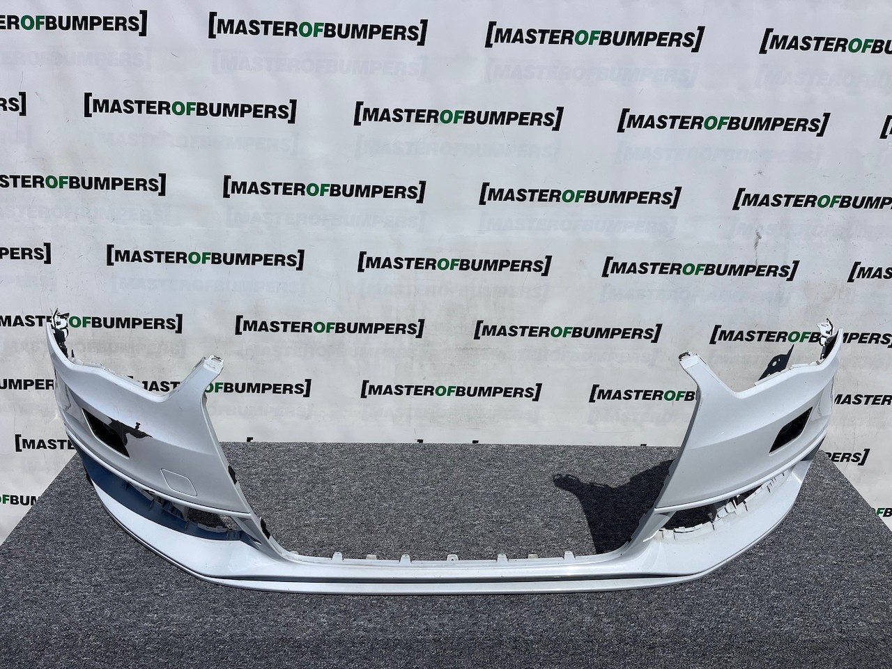 Audi A3 S Line S3 Hatchback 2012-2015 Front Bumper No Pdc + Jets Genuine [a827]