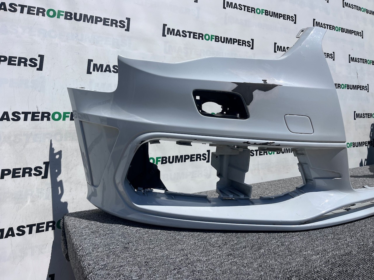Audi A3 S Line S3 Hatchback 2012-2015 Front Bumper No Pdc + Jets Genuine [a827]