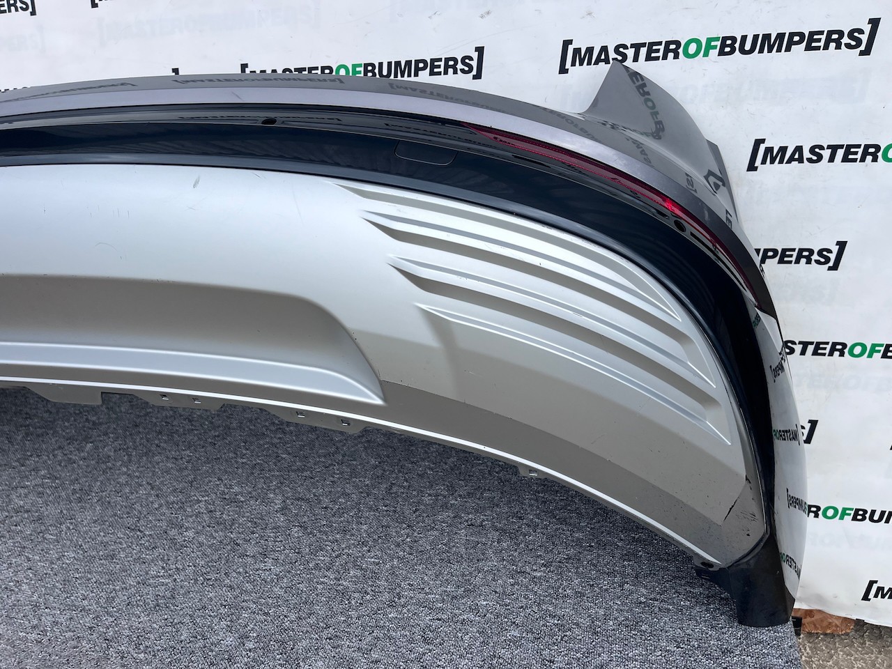 Audi Etron E-tron S Line Quattro 2019-2023 Rear Bumper 6 Pdc Genuine [a885]