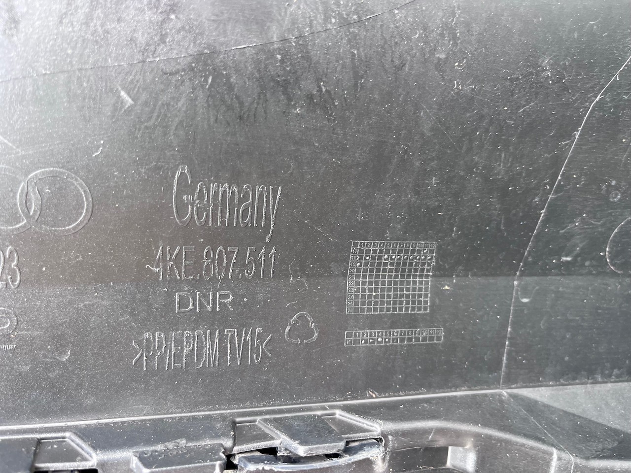 Audi Etron E-tron S Line Quattro 2019-2023 Rear Bumper 6 Pdc Genuine [a885]