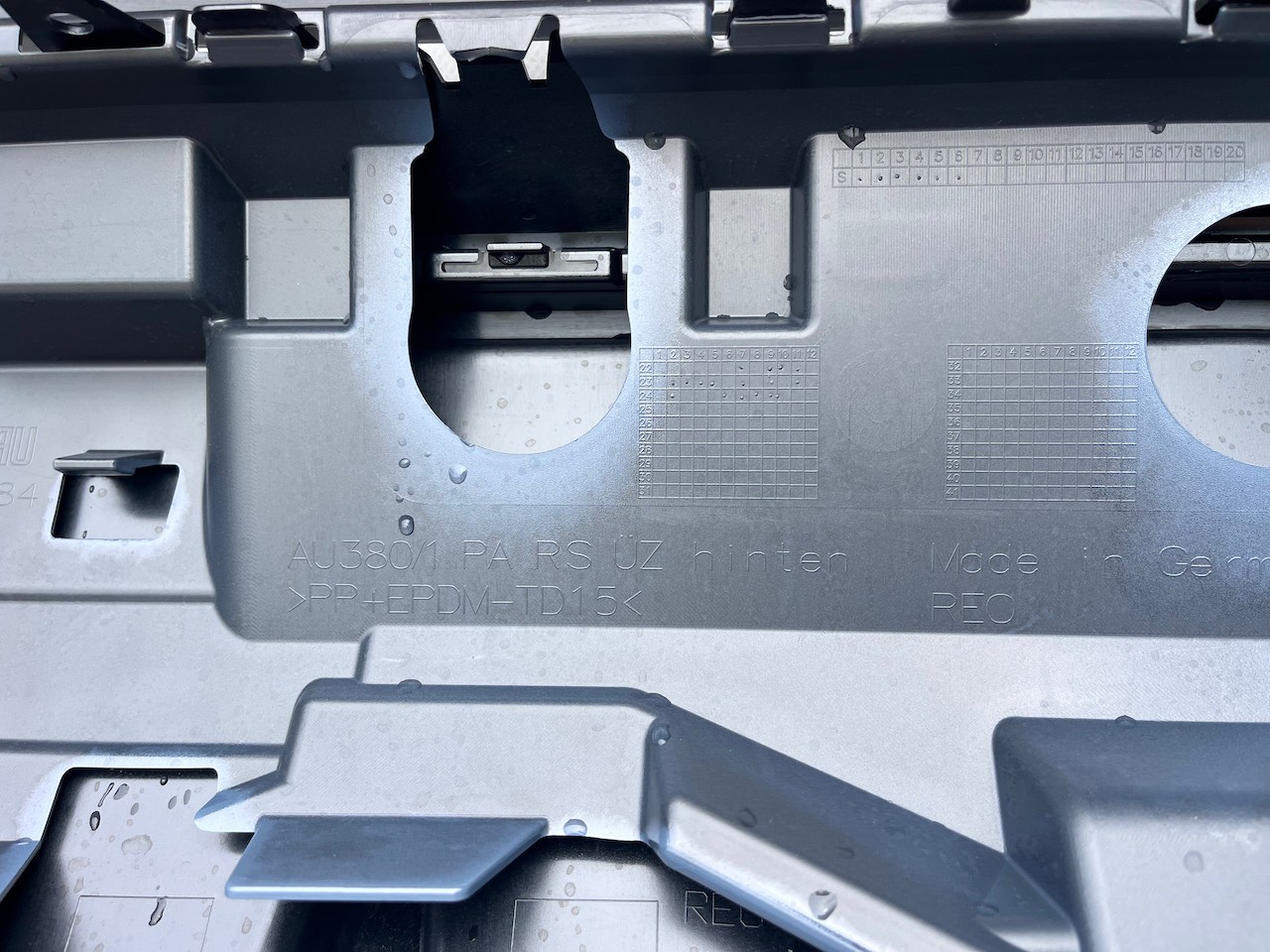 Audi Rs3 Hatchback Only Mk4 Lift 2025-on Rear Bumper Genuine [a888]