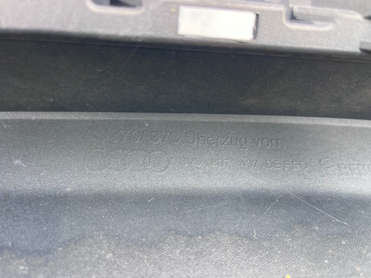 Audi A3 Se Hatchback 2012-2015 Front Bumper No  Pdc +jets Genuine [a896]