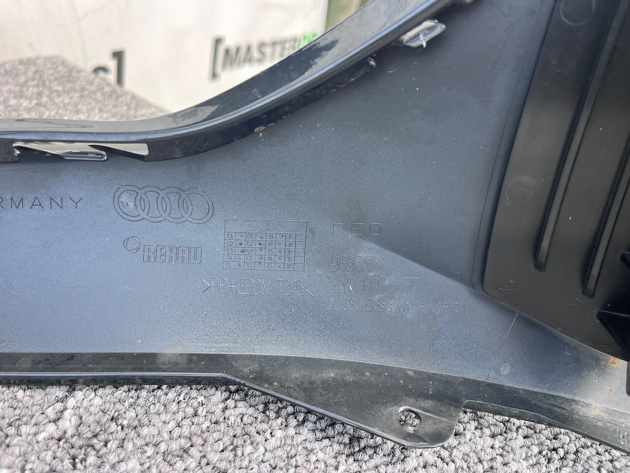 Audi A3 Se Sport Technik 8y Hatchback 2020-2024 Front Bumper 6pdc Genuine [a848]