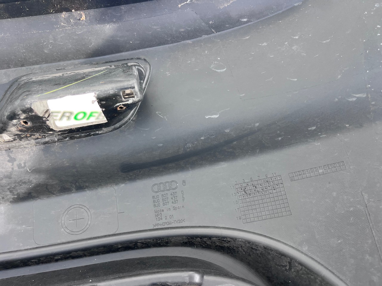 Audi Q3 S-line Suv 2011-2014 Front Bumper No Pdc Genuine [a805]