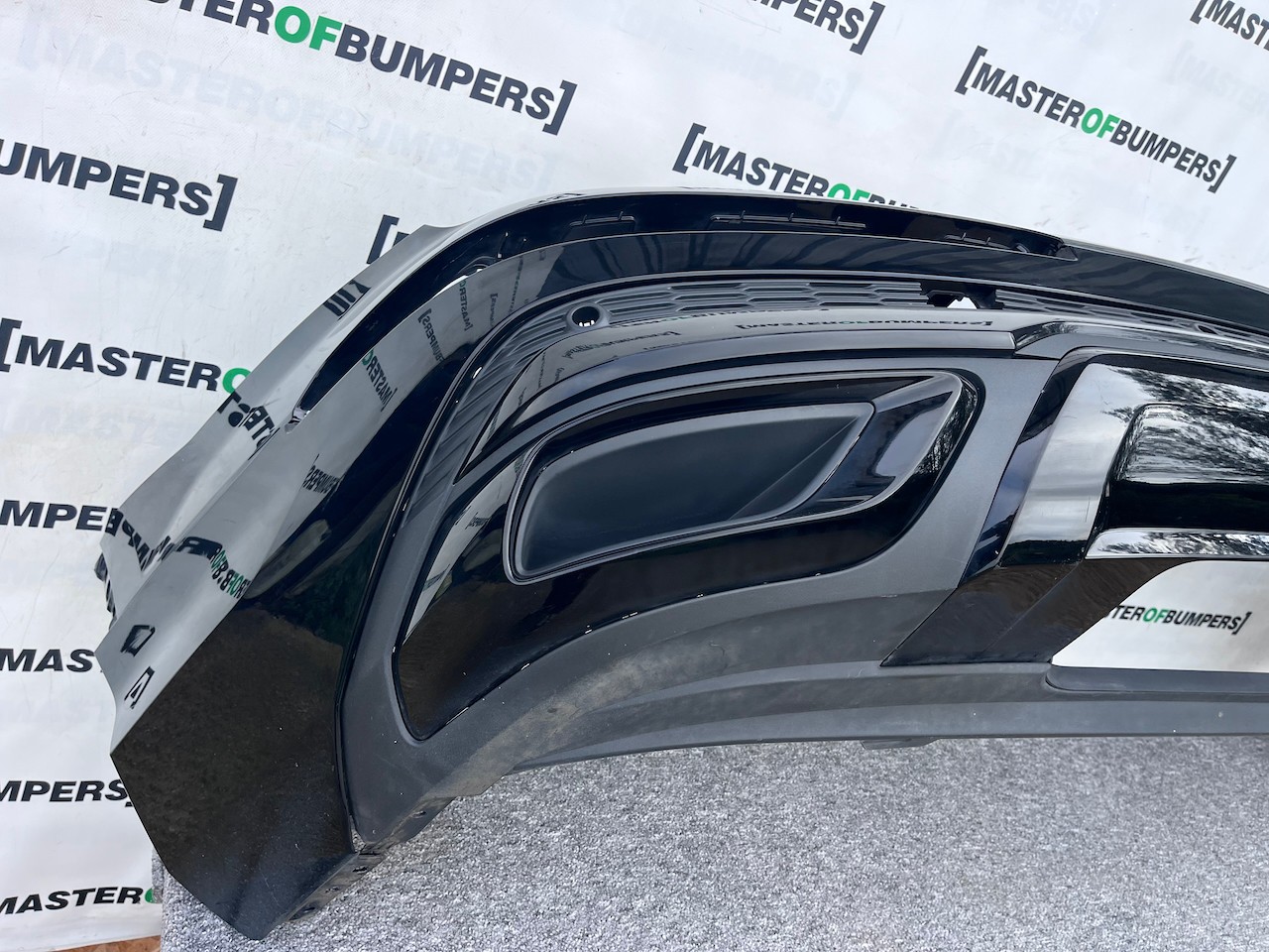 Audi Q7 S Line Black Ediion Mk2 Lift 2019-2023 Rear Bumper Genuine [a809]
