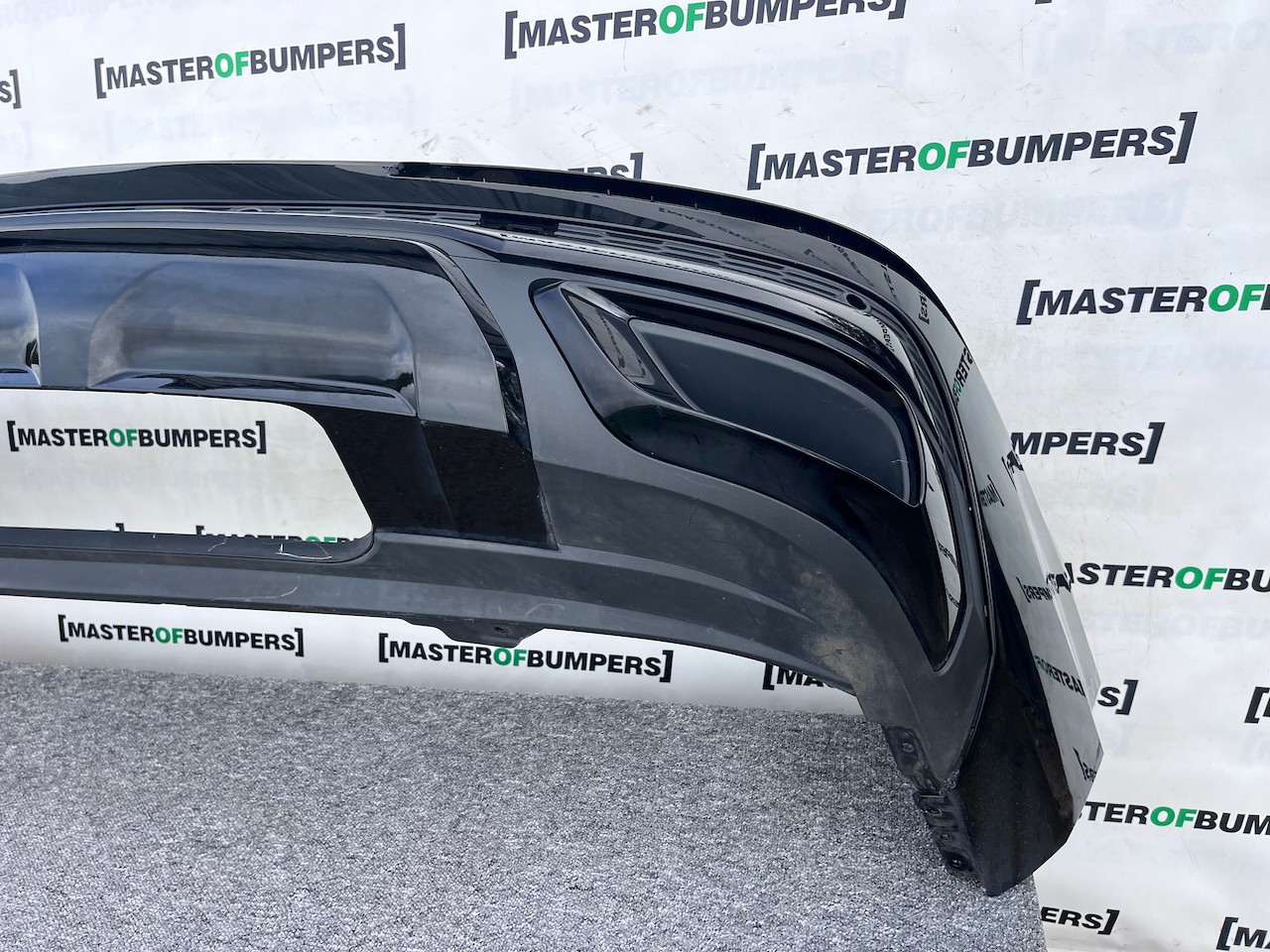Audi Q7 S Line Black Ediion Mk2 Lift 2019-2023 Rear Bumper Genuine [a809]