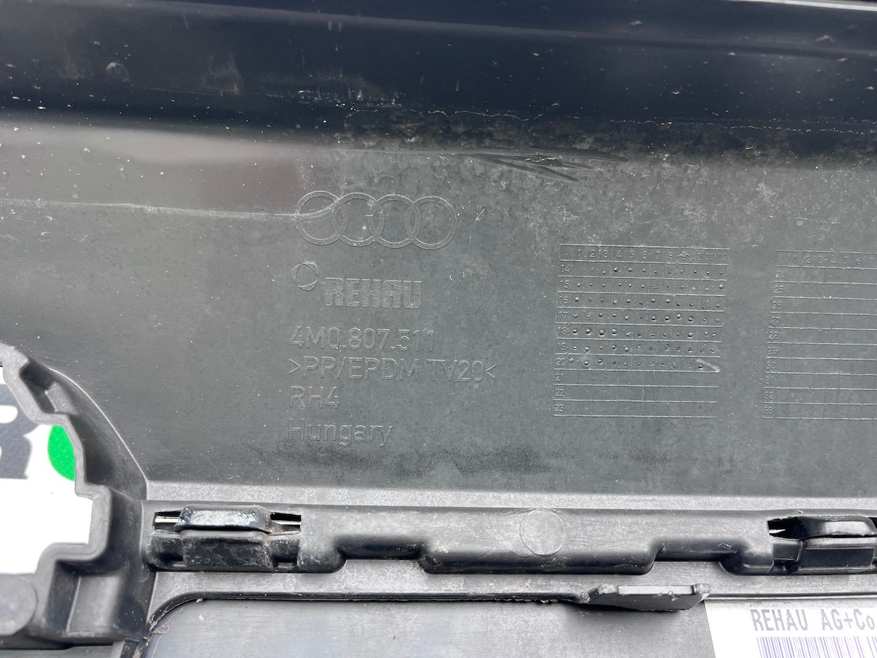 Audi Q7 S Line Black Ediion Mk2 Lift 2019-2023 Rear Bumper Genuine [a809]