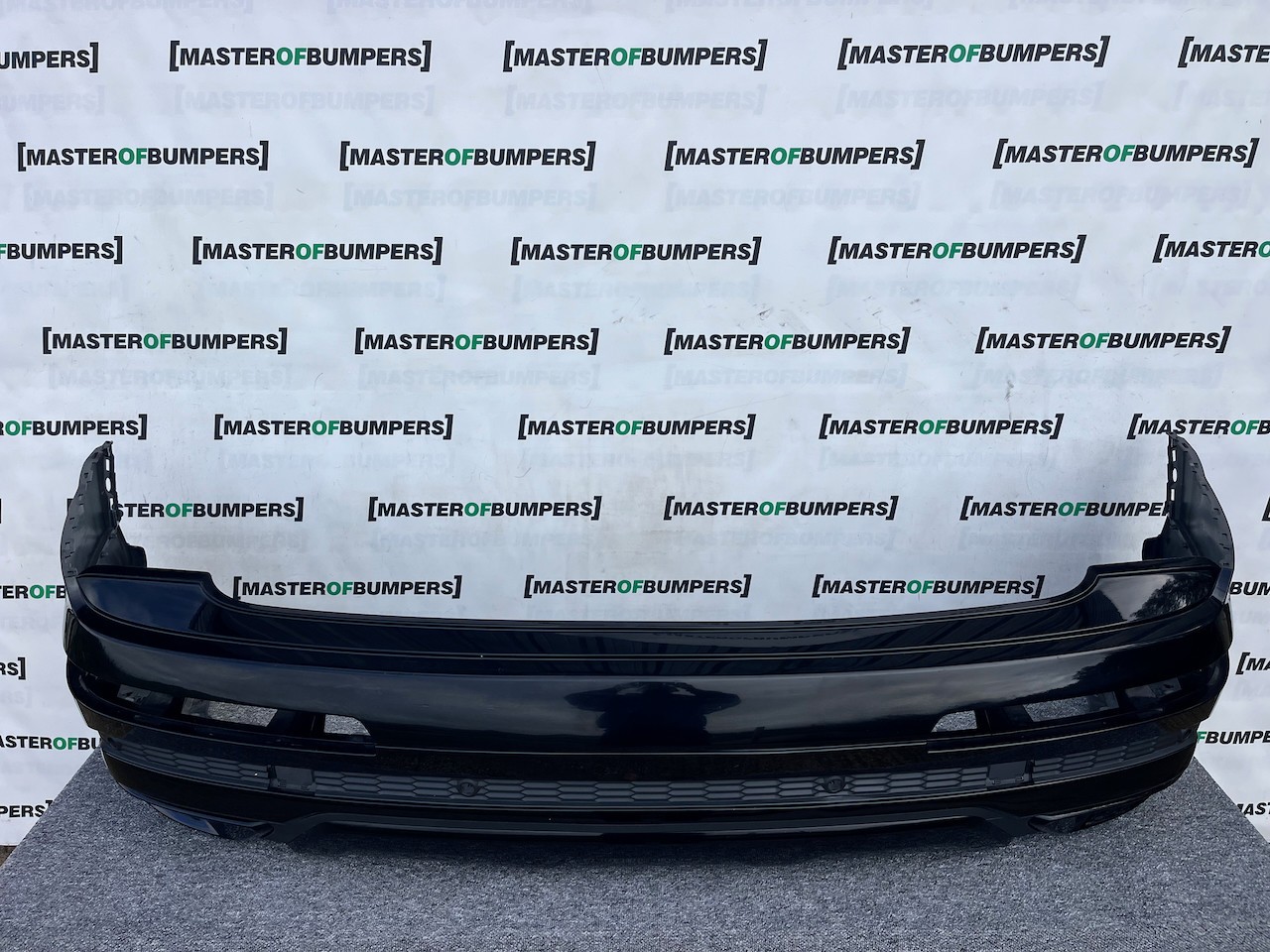 Audi Q7 S Line Black Ediion Mk2 Lift 2019-2023 Rear Bumper Genuine [a809]