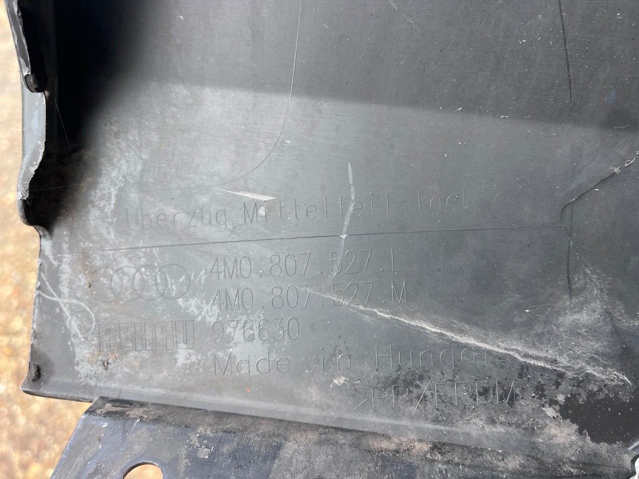 Audi Q7 S Line Black Ediion Mk2 Lift 2019-2023 Rear Bumper Genuine [a809]