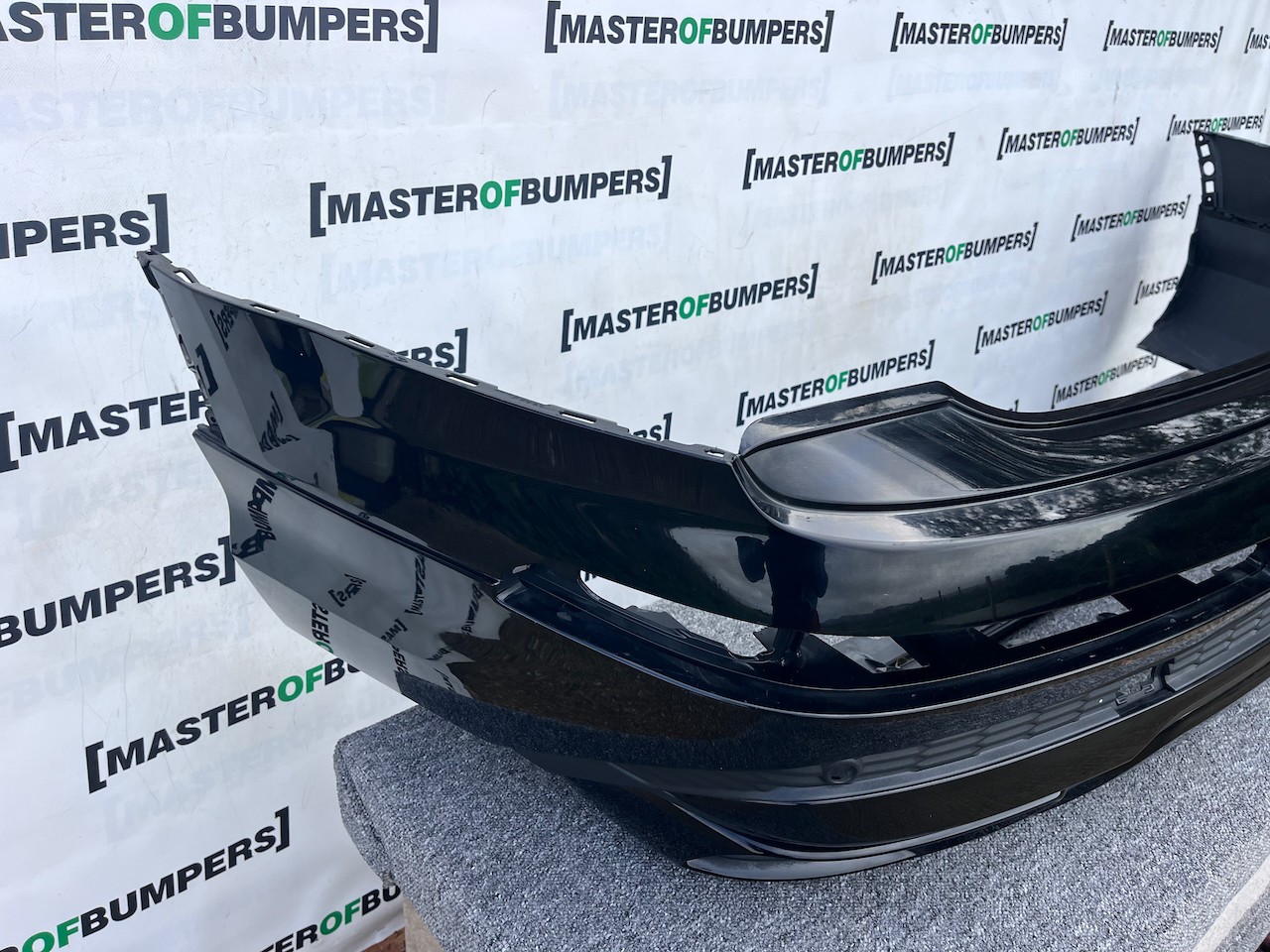 Audi Q7 S Line Black Ediion Mk2 Lift 2019-2023 Rear Bumper Genuine [a809]