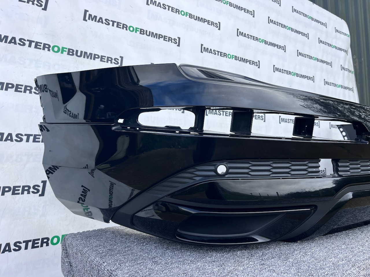 Audi Q7 S Line Black Ediion Mk2 Lift 2019-2023 Rear Bumper Genuine [a809]