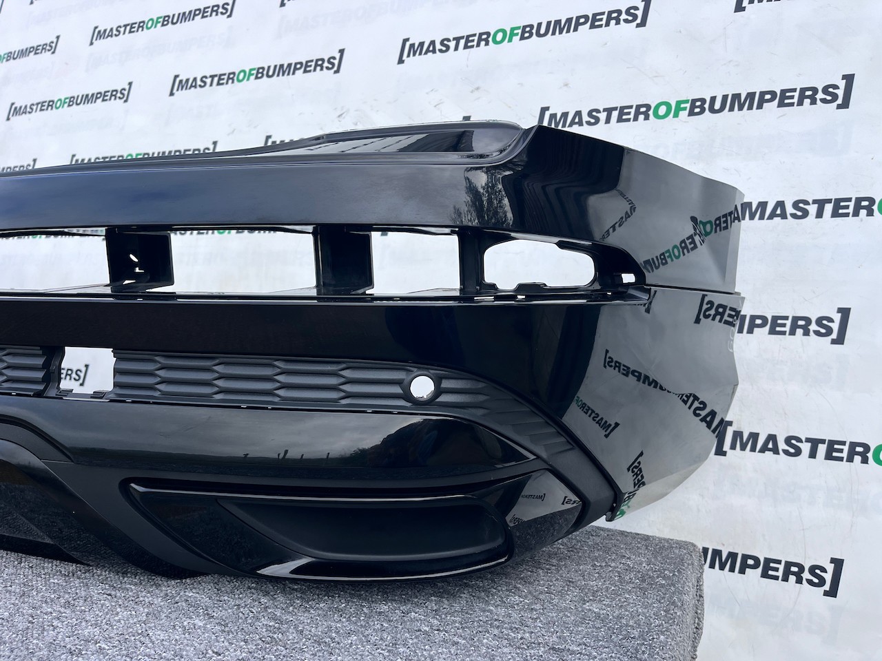 Audi Q7 S Line Black Ediion Mk2 Lift 2019-2023 Rear Bumper Genuine [a809]