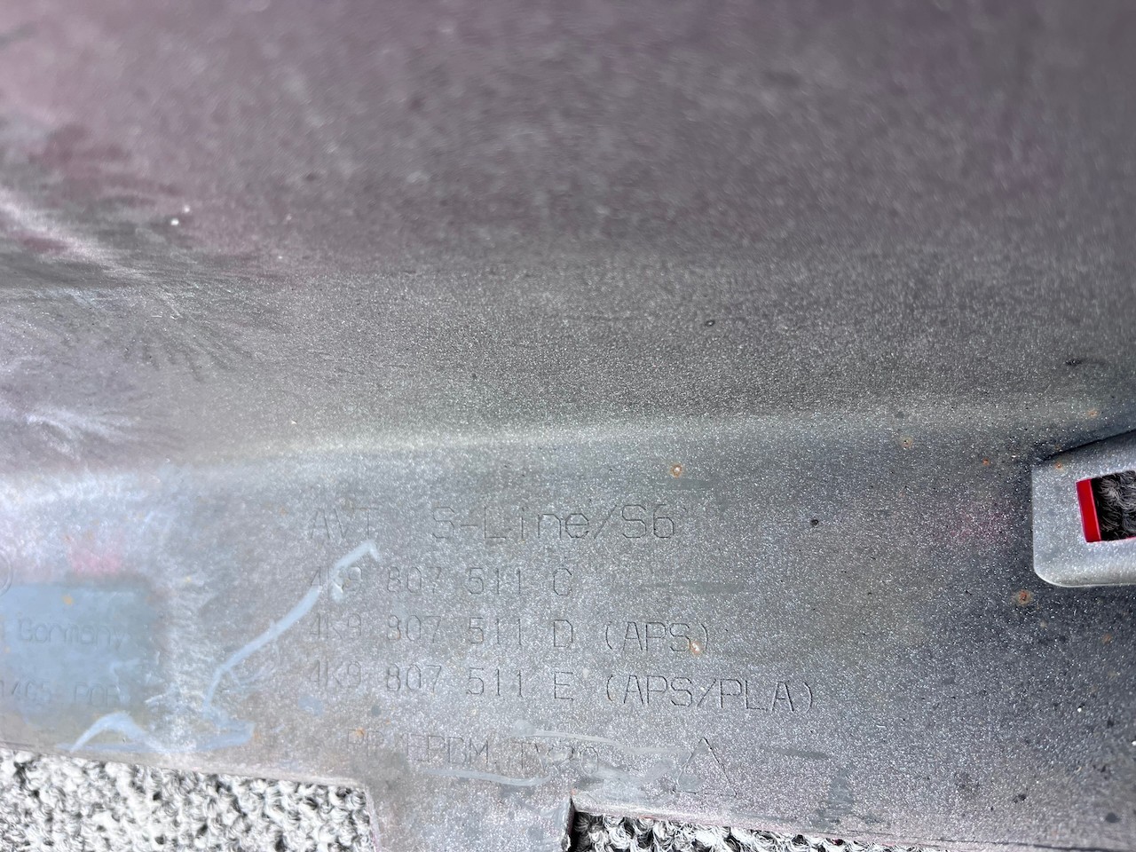 Audi A6 S Line S6 Vorsprung Estate 2019-2024 Rear Bumper 4 Pdc Genuine [a811]