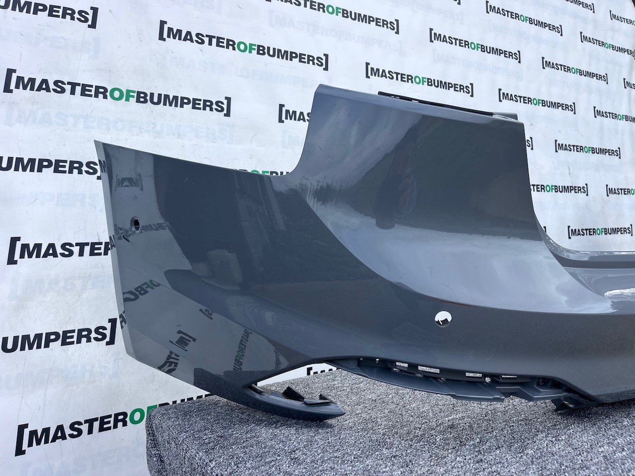 Audi Rs4 Black Edition B9 Estate 2018-2023 Rear Bumper 6 Pdc Genuine [a814]