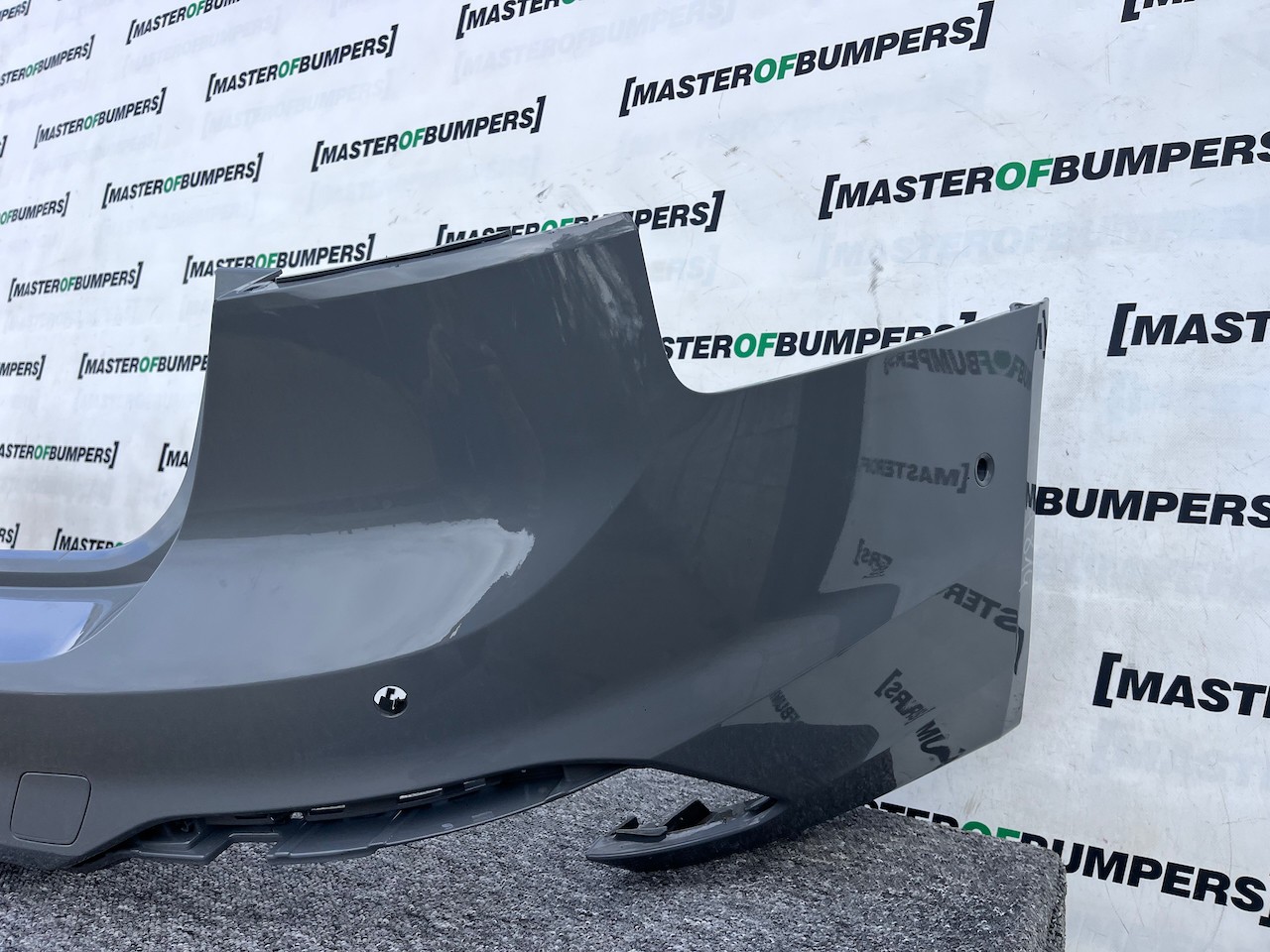 Audi Rs4 Black Edition B9 Estate 2018-2023 Rear Bumper 6 Pdc Genuine [a814]