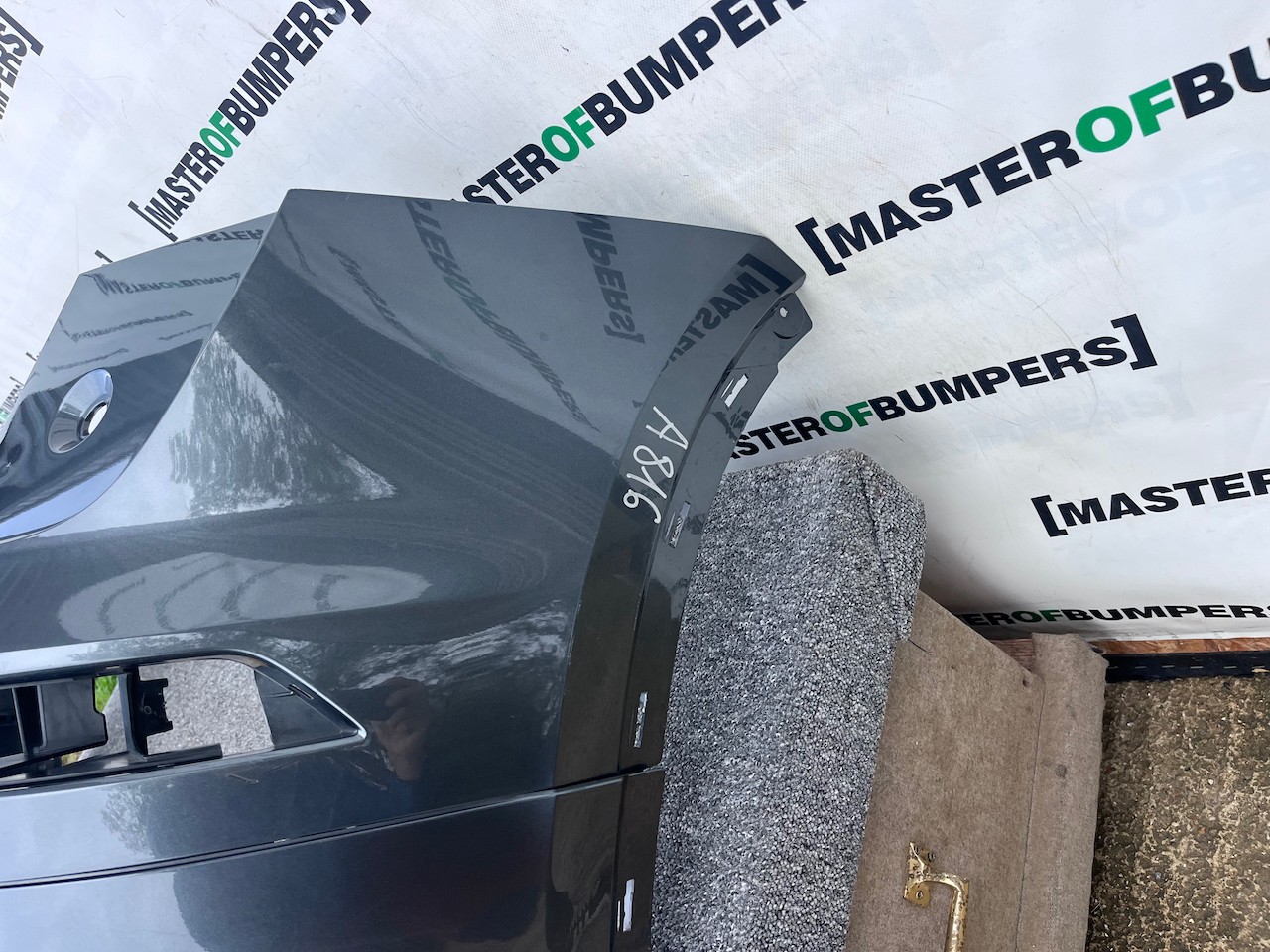 Audi Q5 S Line Sq5 Mk 2017-2020 Rear Bumper W/ Diffuser 4 Pdc Genuine [a816]