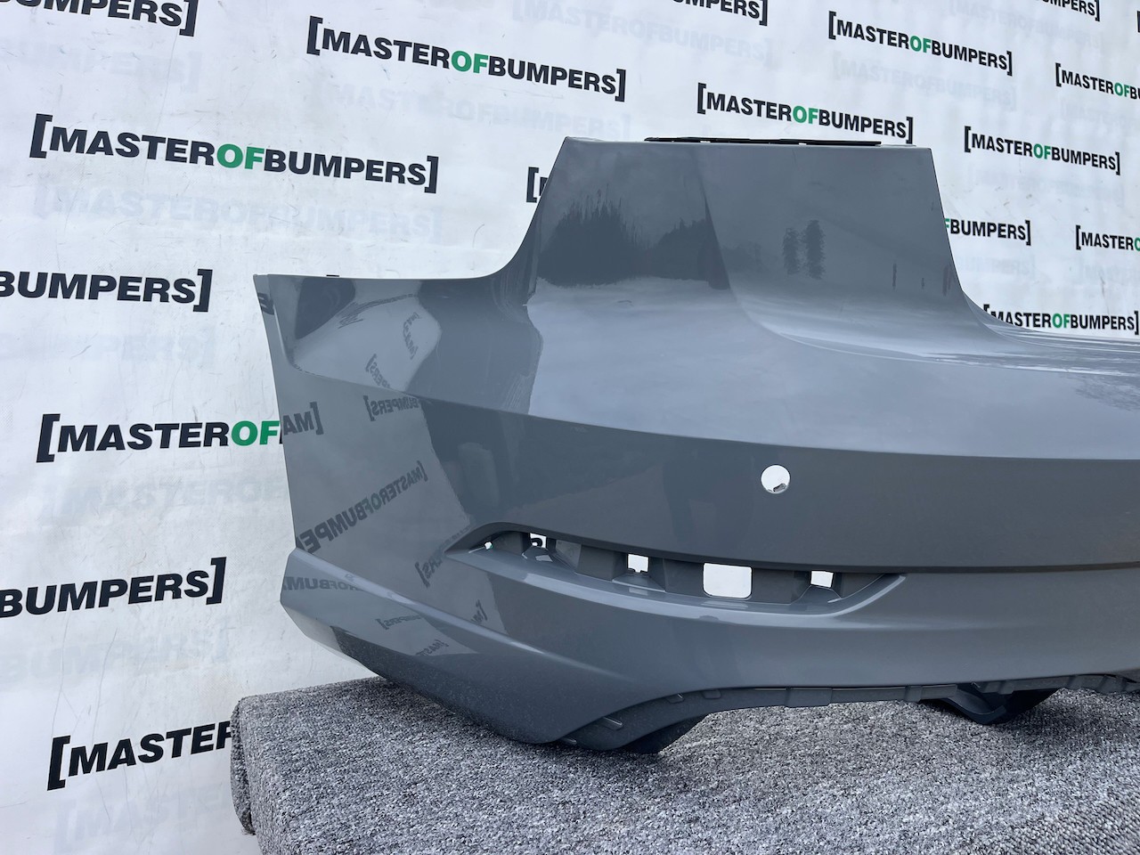 Audi Rs3 Saloon Only 2016-2020 Rear Bumper 4 Pdc Genuine [a818]