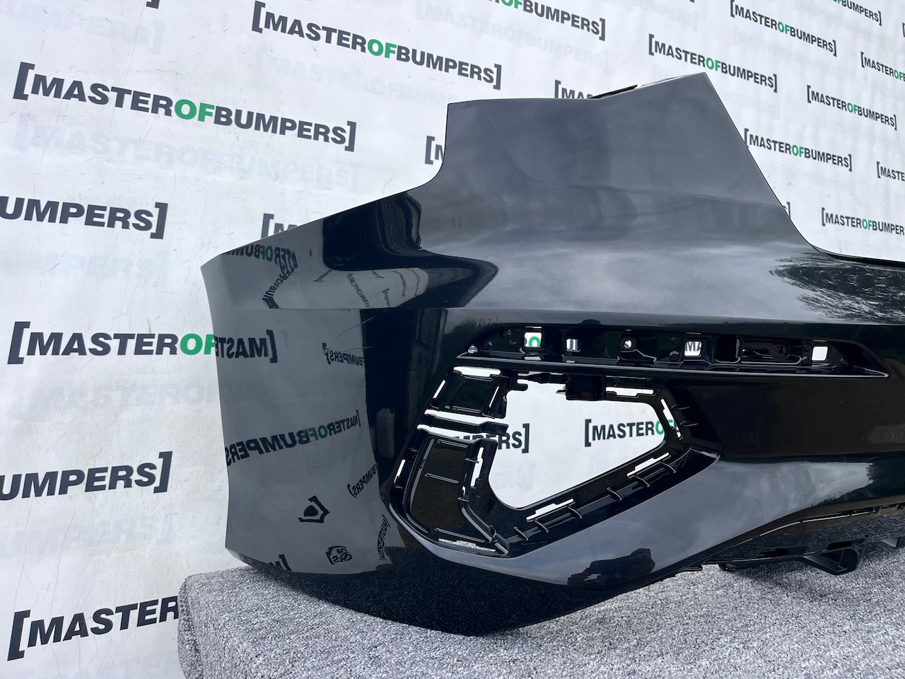 Audi A3 S Line S3 Saloon Only 2021-2023 Rear Bumper 4 Pdc Genuine [a817]