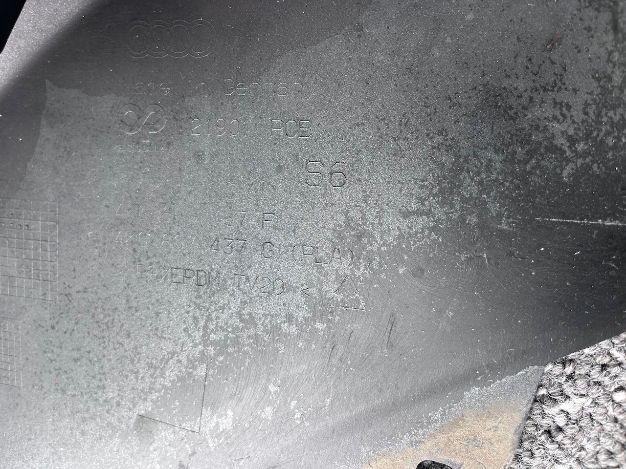 Audi S6 A6 S-line C8 Saloon Estate 2019-2024 Front Bumper 6 Pdc Genuine [a828]