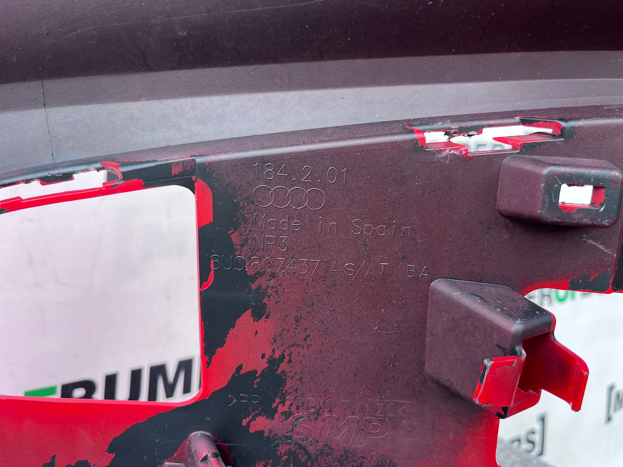 Audi Q3 S Line Edition Competition 2015-2018 Front Bumper 4 Pdc Genuine [a843]