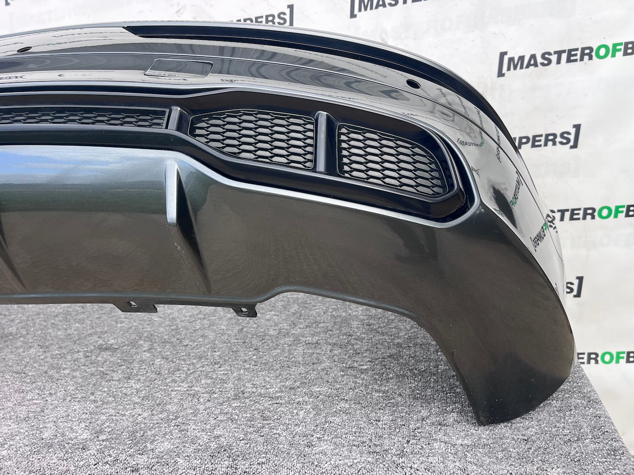 Audi Q5 S Line Sq5 Mk 2017-2020 Rear Bumper W/ Diffuser 4 Pdc Genuine [a866]