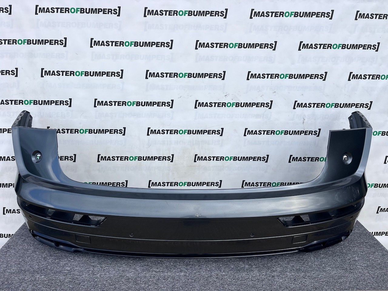 Audi Q5 S Line Sq5 Mk 2017-2020 Rear Bumper W/ Diffuser 4 Pdc Genuine [a866]