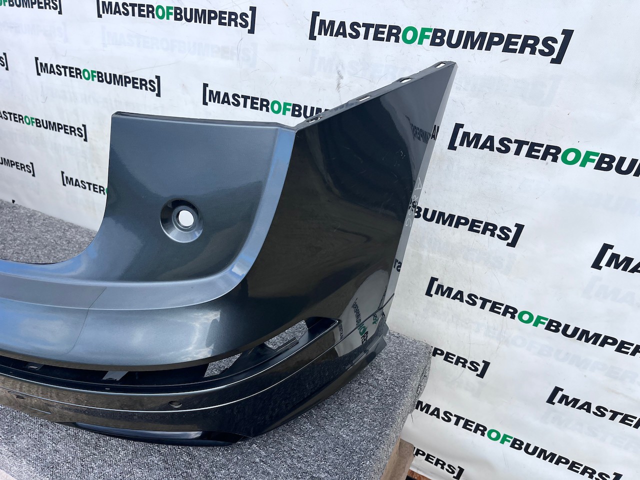 Audi Q5 S Line Sq5 Mk 2017-2020 Rear Bumper W/ Diffuser 4 Pdc Genuine [a866]