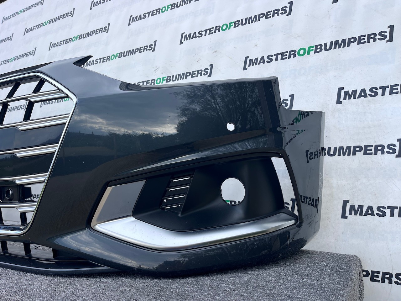 Audi A4 Sport B9 Lift Saloon Estate 2019-2024 Front Bumper 4 Pdc Genuine [a850]