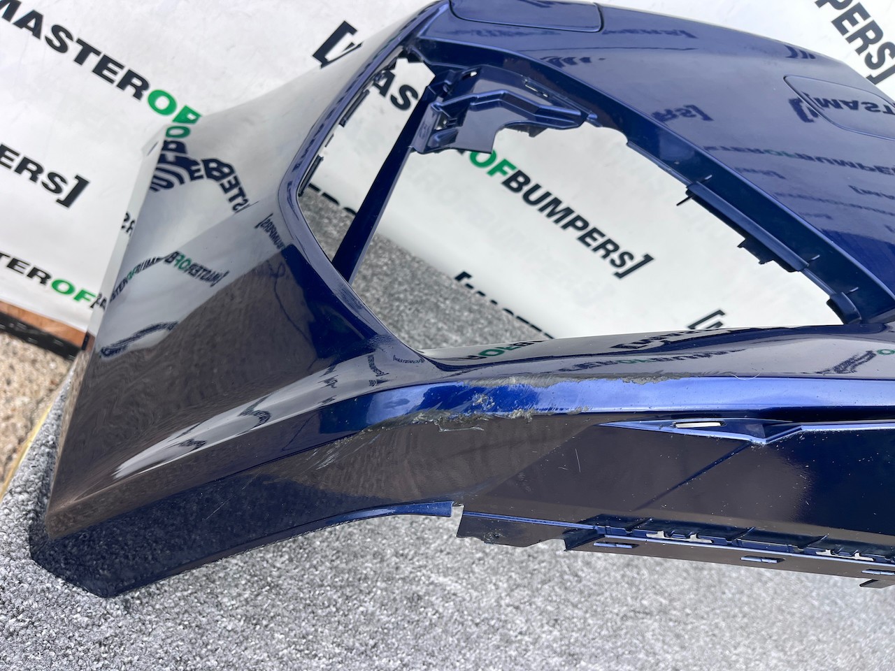 Audi Rs6 Rs7 C8 Black Edition 2020-2025 Front Bumper Blue 6 Pdc Genuine [a876]