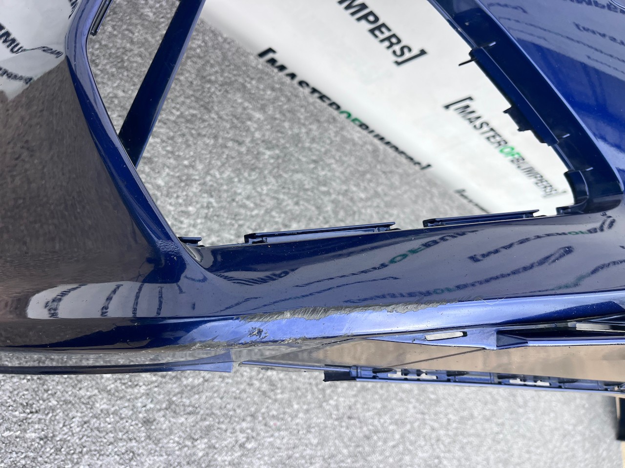 Audi Rs6 Rs7 C8 Black Edition 2020-2025 Front Bumper Blue 6 Pdc Genuine [a876]