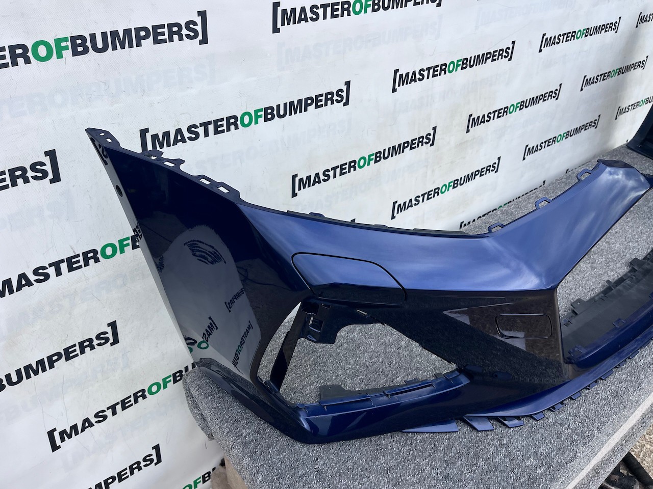 Audi Rs6 Rs7 C8 Black Edition 2020-2025 Front Bumper Blue 6 Pdc Genuine [a876]