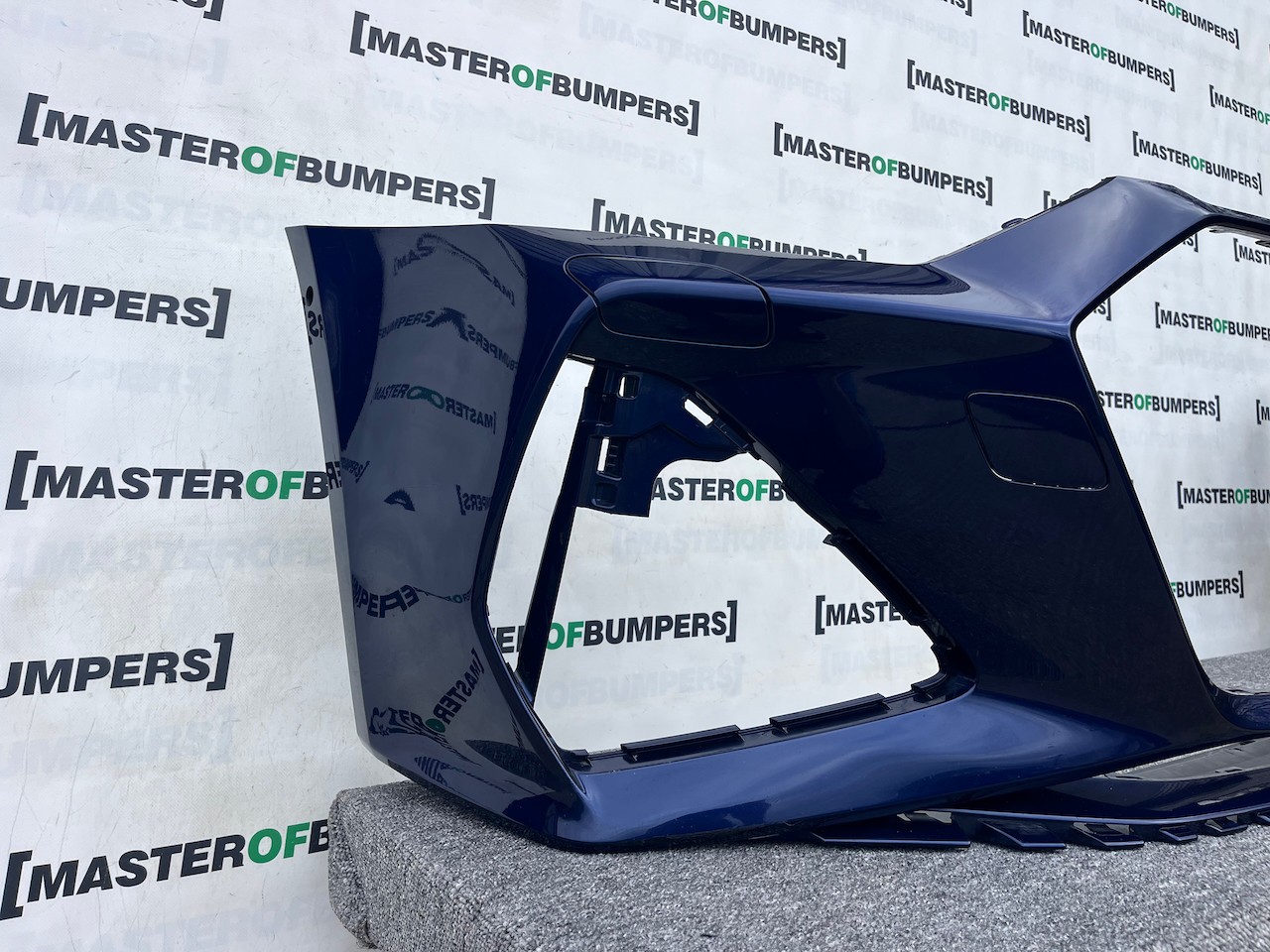 Audi Rs6 Rs7 C8 Black Edition 2020-2025 Front Bumper Blue 6 Pdc Genuine [a876]