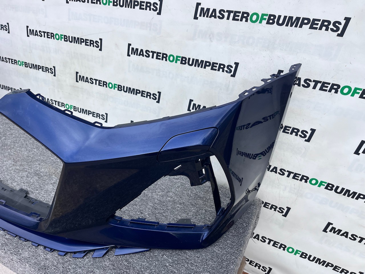Audi Rs6 Rs7 C8 Black Edition 2020-2025 Front Bumper Blue 6 Pdc Genuine [a876]