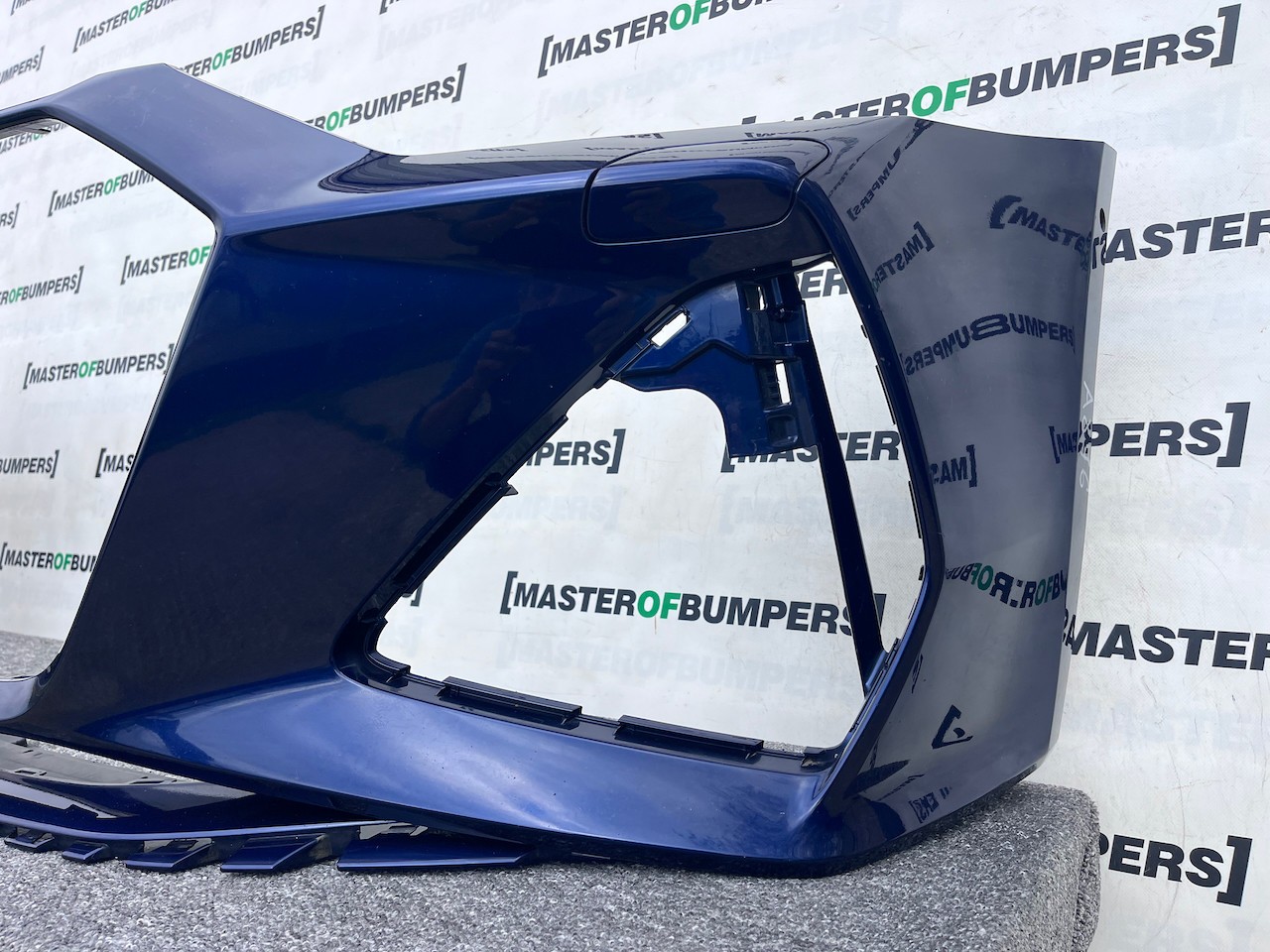 Audi Rs6 Rs7 C8 Black Edition 2020-2025 Front Bumper Blue 6 Pdc Genuine [a876]