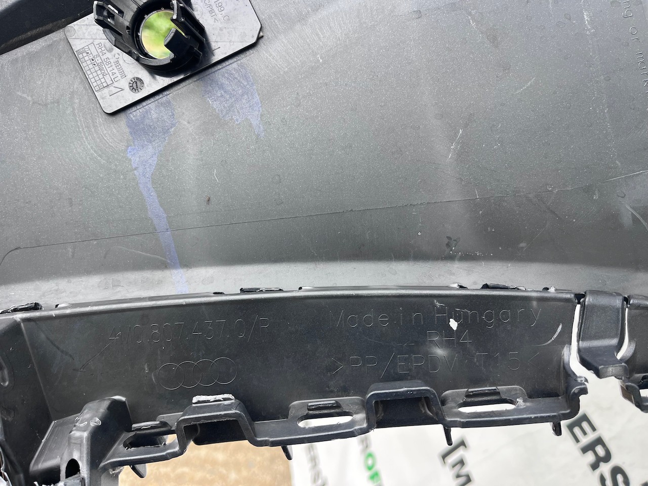 Audi Q7 S Line Suv Lift 2019-2023 Front Bumper W/trim 6 Pdc Genuine [a877]