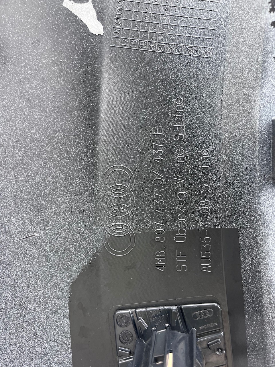 Audi Q8 S Line Black Edition Suv 2019-2023 Front Bumper 6 Pdc Genuine [a885]