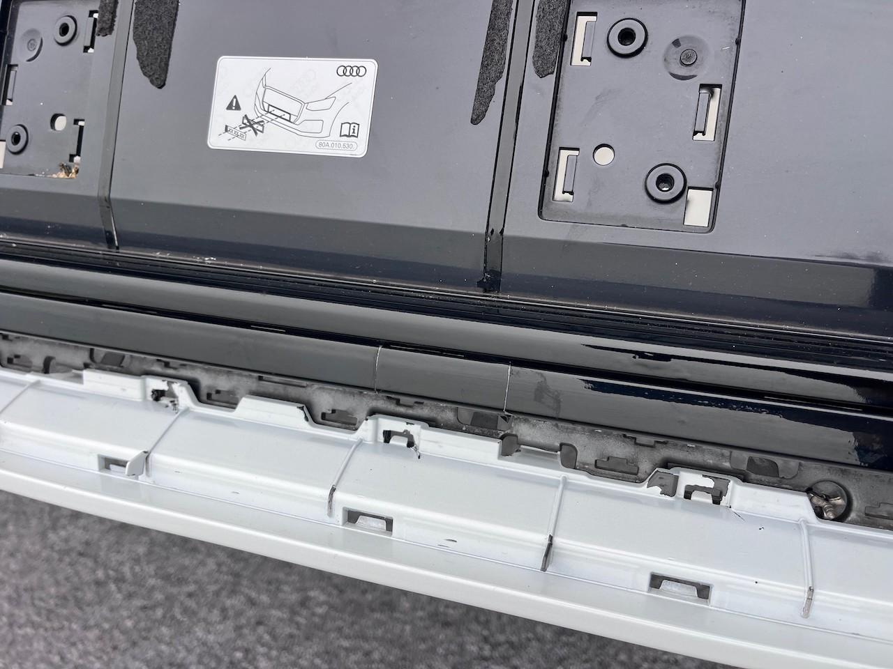 Audi Q8 S Line Black Edition Suv 2019-2023 Front Bumper 6 Pdc Genuine [a885]