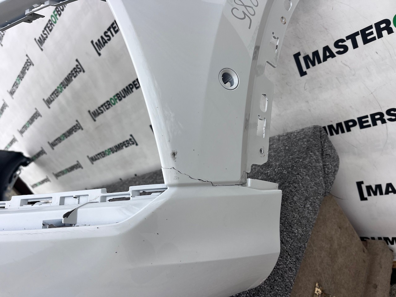 Audi Q8 S Line Black Edition Suv 2019-2023 Front Bumper 6 Pdc Genuine [a885]