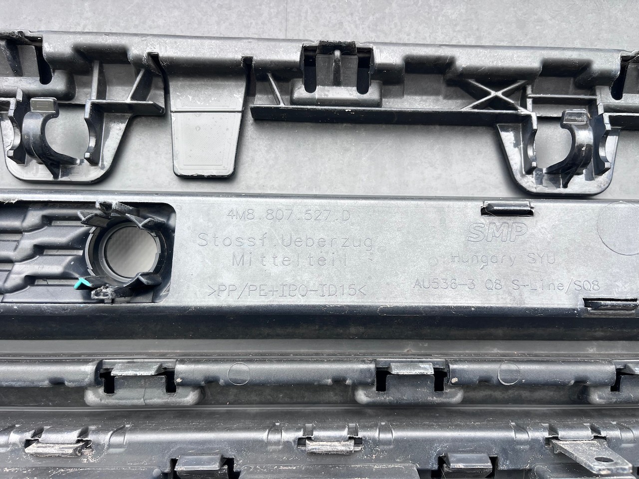 Audi Q8 S Line Quattro Suv 2019-2023 Rear Bumper 6 Pdc Genuine [a886]