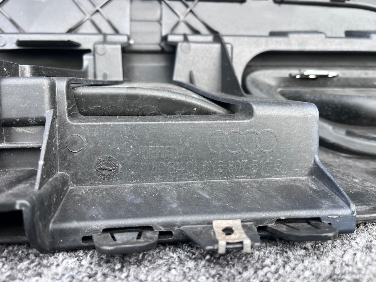 Audi A3 S Line S3 Saloon Only 2021-2023 Rear Bumper 6 Pdc Genuine [a892]