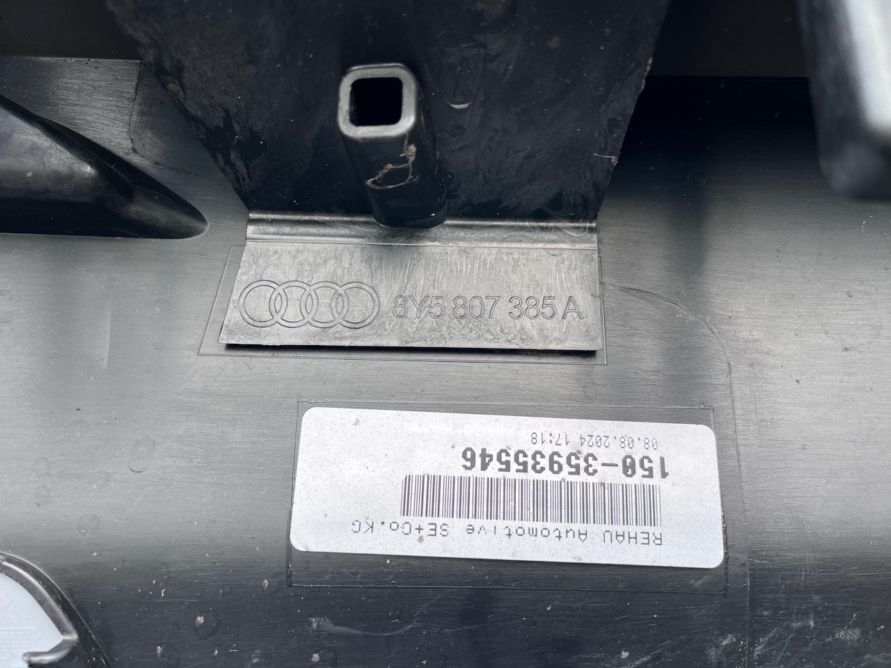 Audi A3 S Line S3 Saloon Only 2021-2023 Rear Bumper 6 Pdc Genuine [a892]