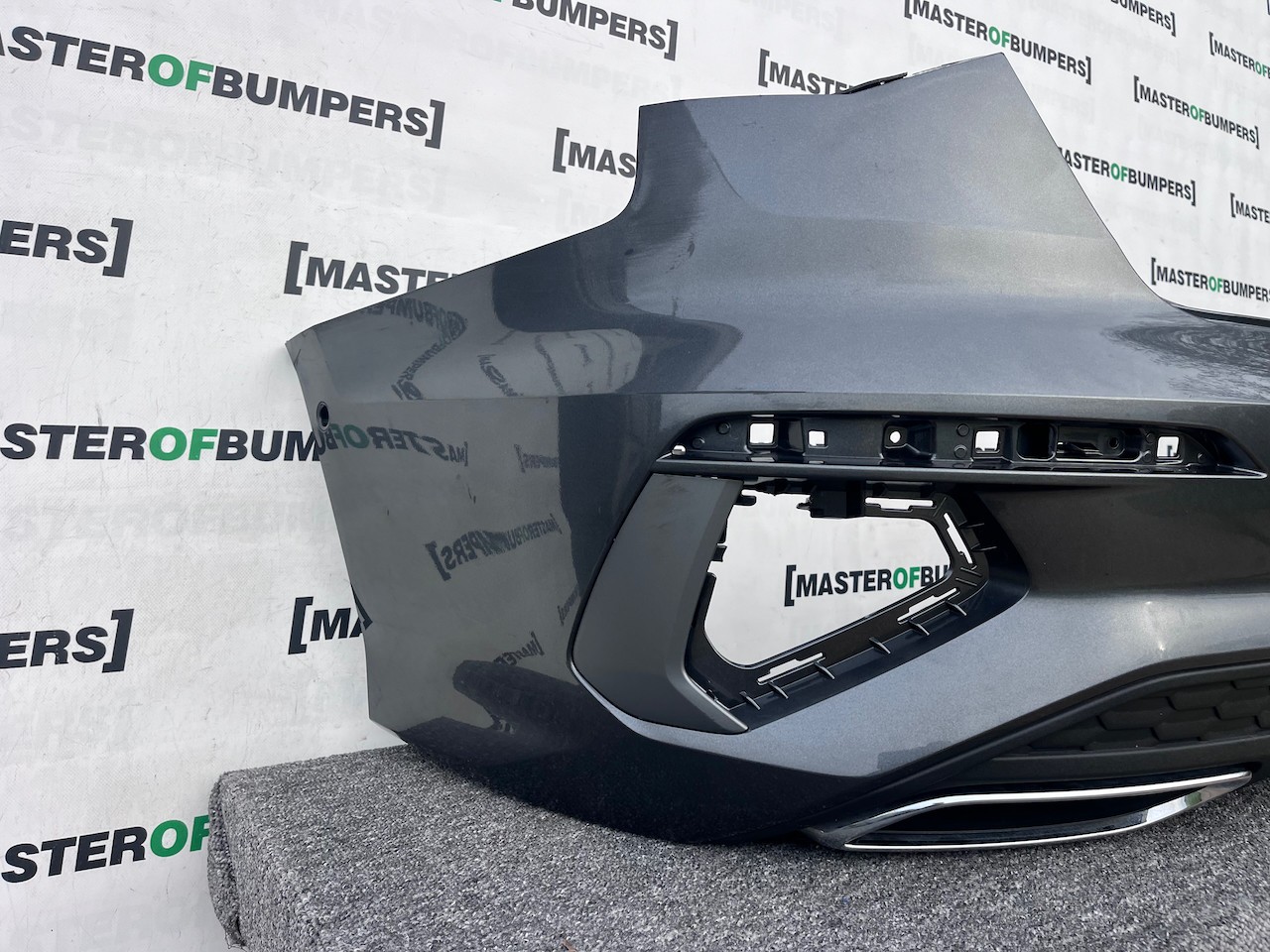 Audi A3 S Line S3 Saloon Only 2021-2023 Rear Bumper 6 Pdc Genuine [a892]