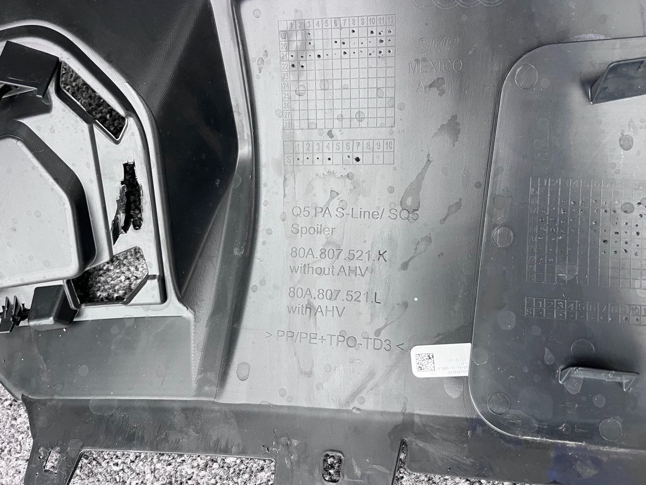 Audi Q5 S Line Mk2 Lift 2021-2025 Rear Bumper 6 Pdc Genuine [a915]