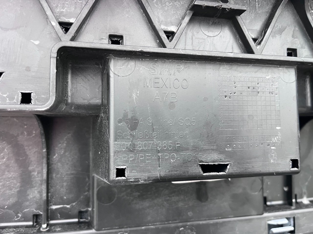 Audi Q5 S Line Mk2 Lift 2021-2025 Rear Bumper 6 Pdc Genuine [a915]