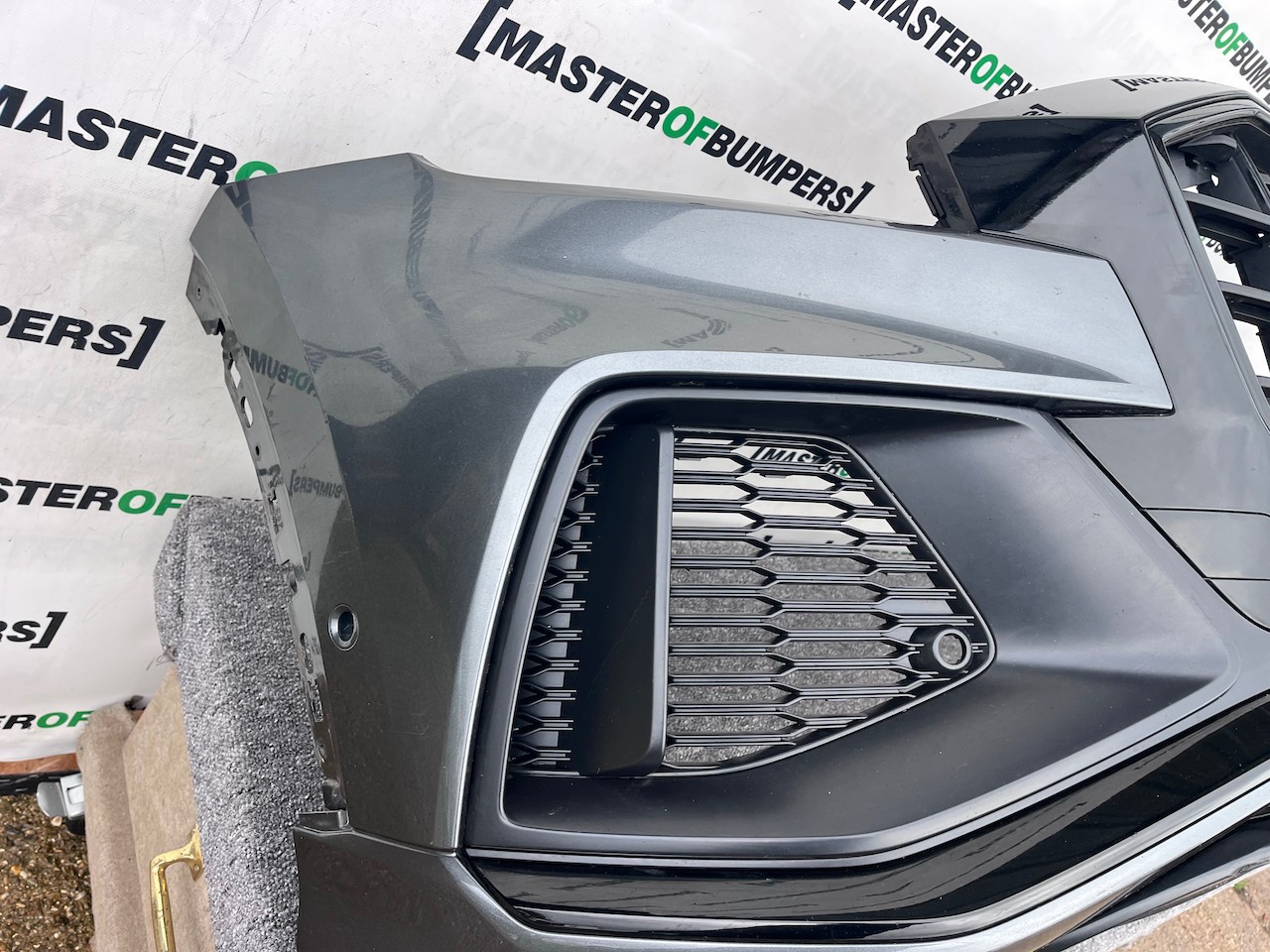 Audi Sq8 S Line Black Edition Suv 2019-2023 Front Bumper 6 Pdc Genuine [a924]