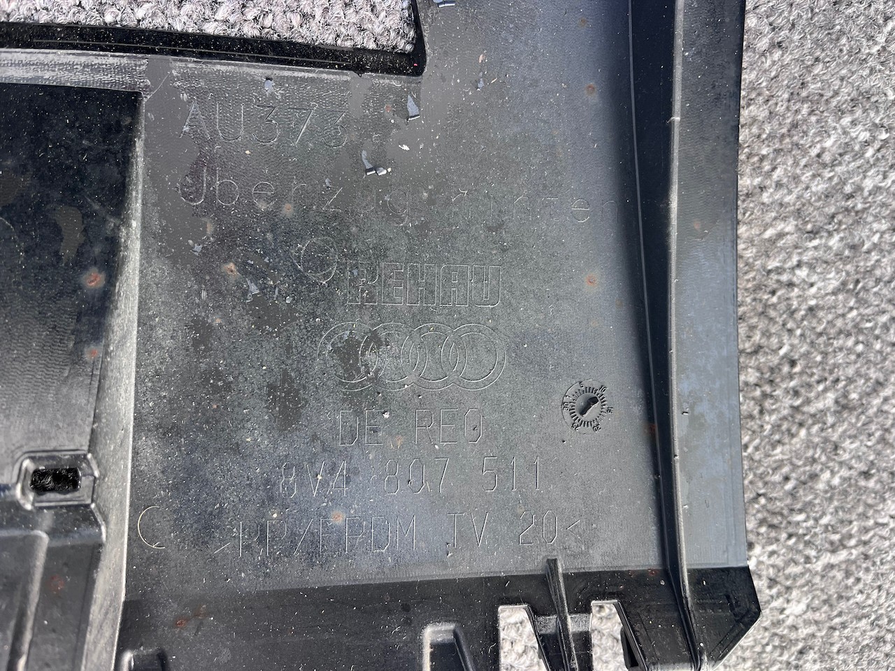 Audi A3 S Line S3 Hatchback 5 Door 2013-2015 Rear Bumper 6 Pdc Genuine [a910]