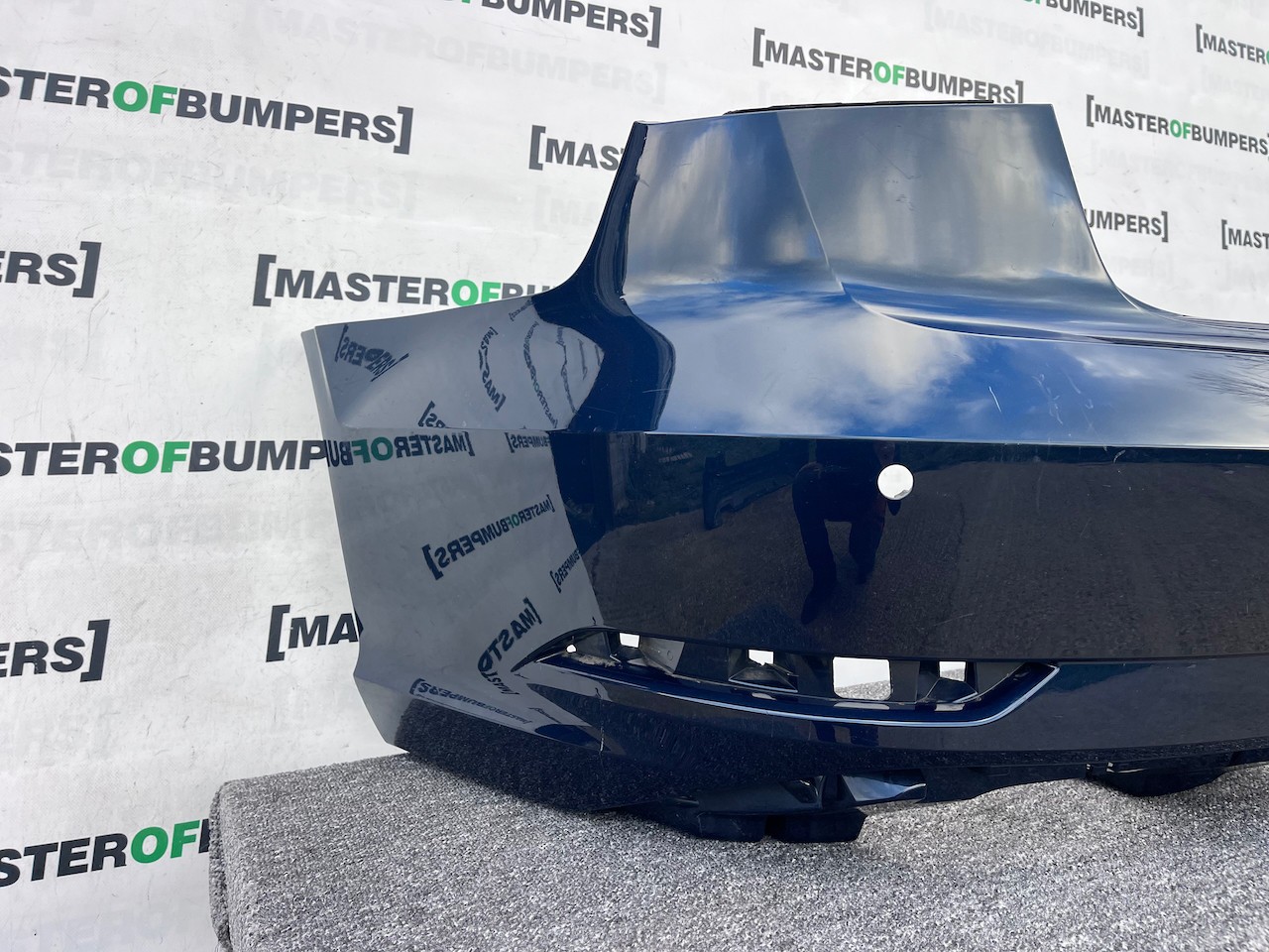 Audi A3 Sport Saloon Only 4 Door 2016-2019 Rear Bumper 4 Pdc Genuine [a940]