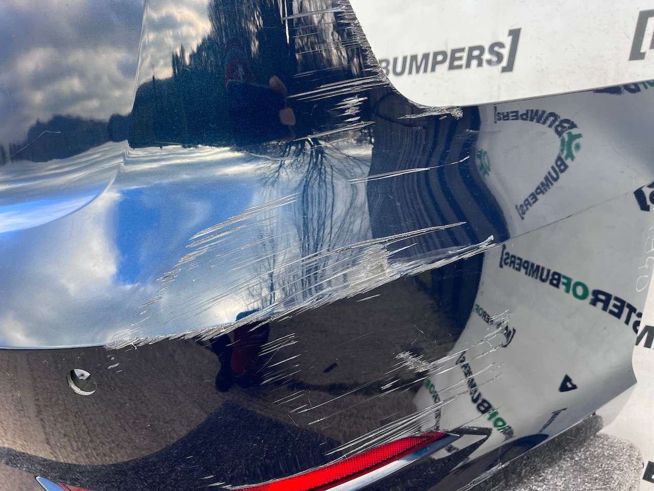 Audi A3 Sport Saloon Only 4 Door 2016-2019 Rear Bumper 4 Pdc Genuine [a940]