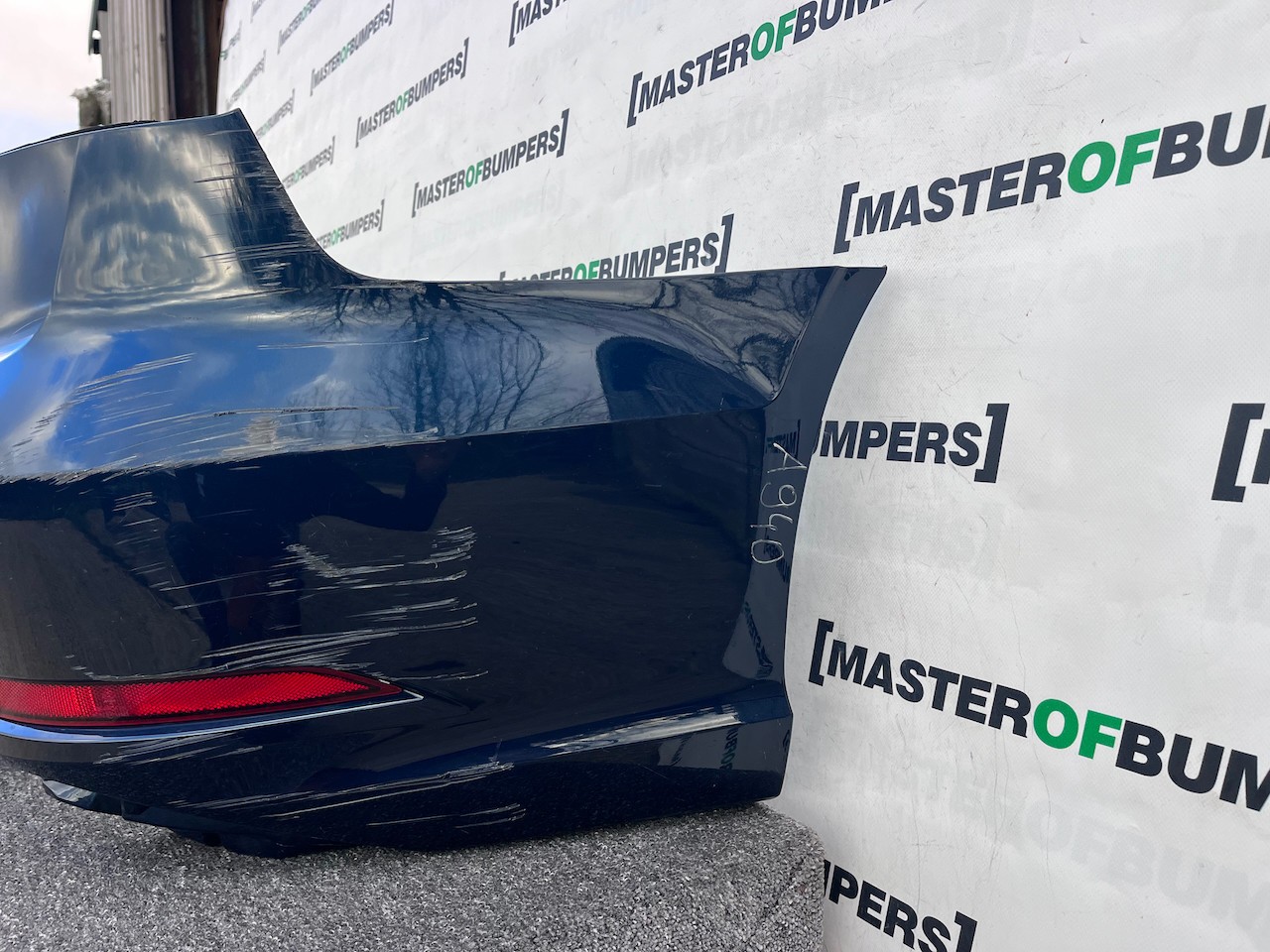 Audi A3 Sport Saloon Only 4 Door 2016-2019 Rear Bumper 4 Pdc Genuine [a940]