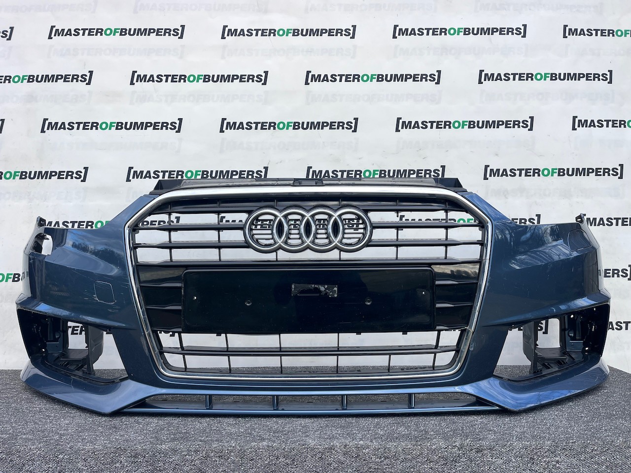 Audi A1 S-line Hatchback Lift 2015-2018 Front Bumper No Pdc Genuine [a961]